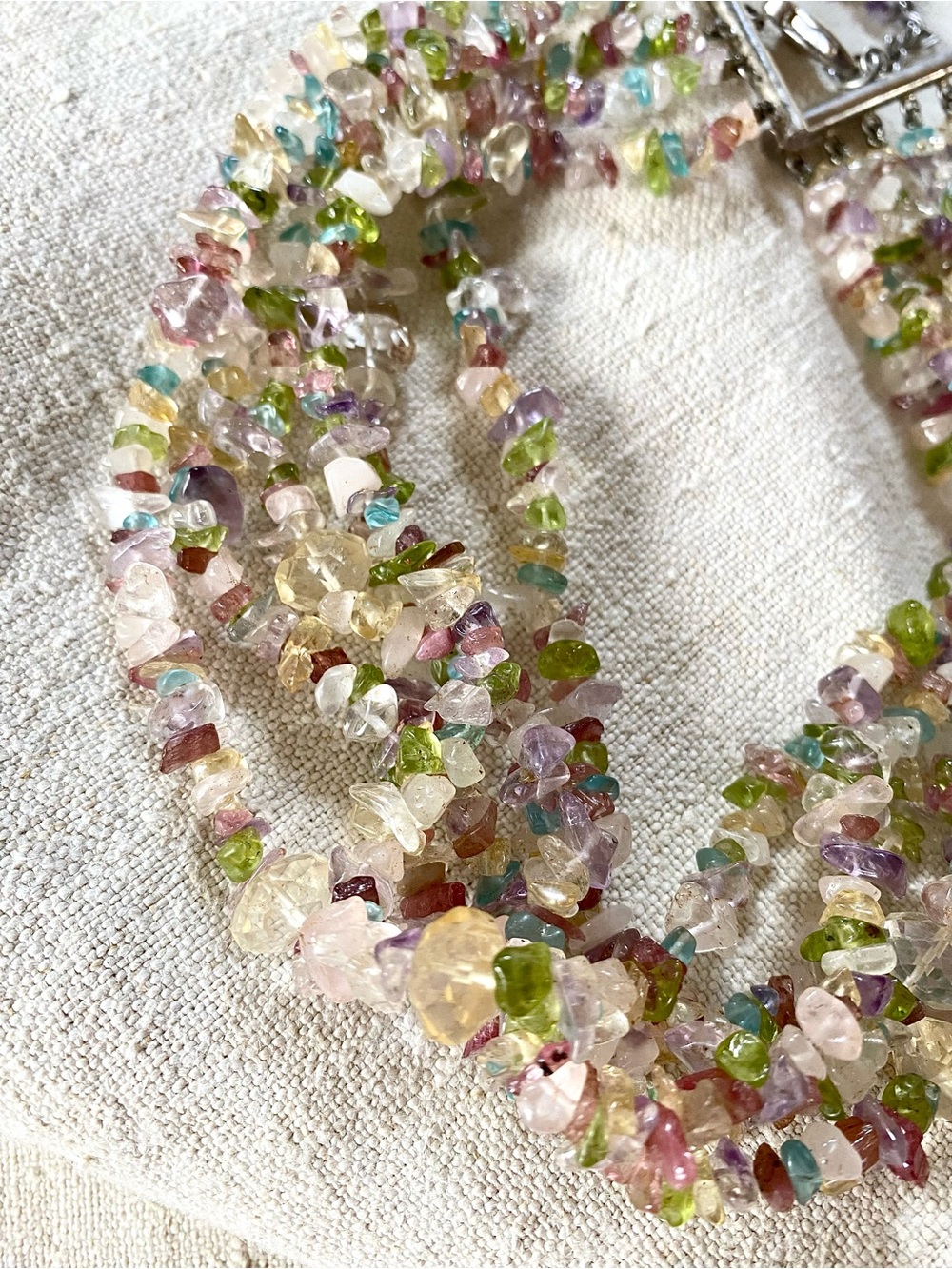 Suzanne Kalan 925 Gemstone Crystal Bracelet - Picture 3 of 5